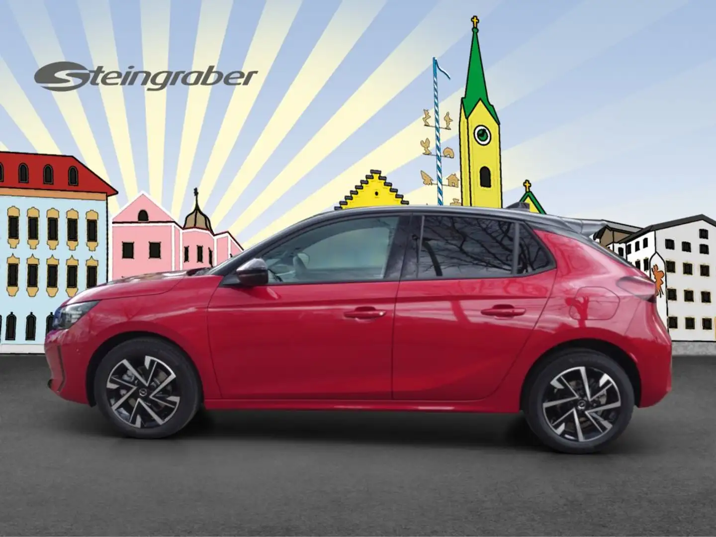 Opel Corsa 1.2 Direct Injection Turbo Hybrid 48 V GS (F) Rot - 2