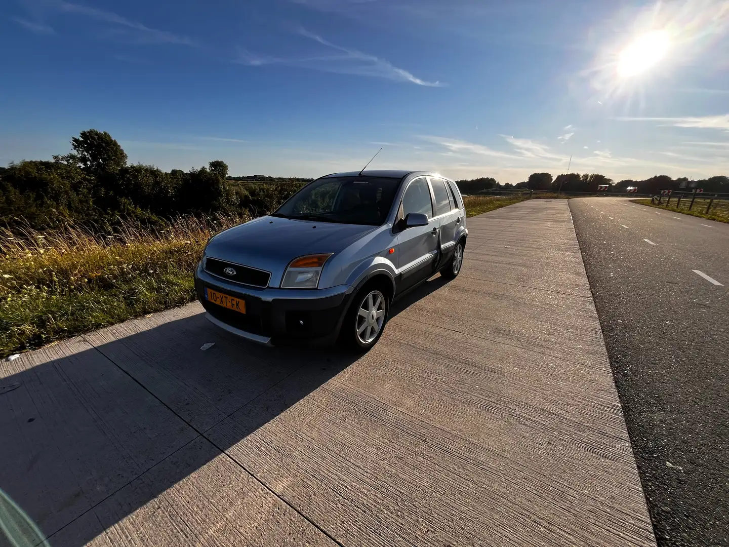 Ford Fusion Fusion 1.6-16V Crossroad Zilver - 2