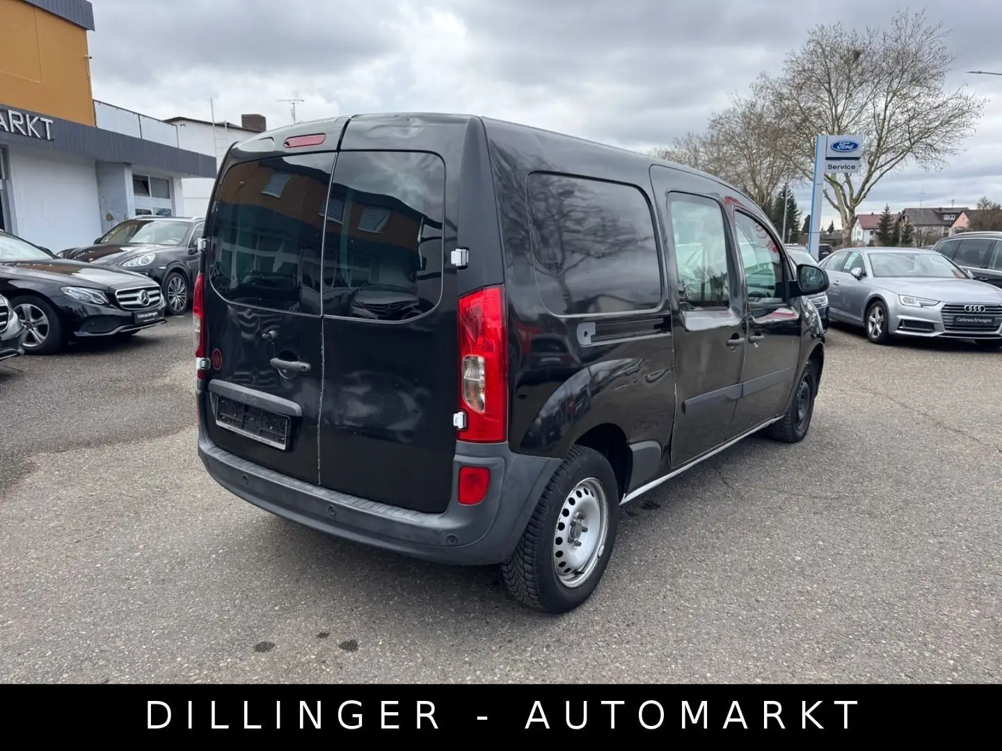 Mercedes-Benz Citan Mixto 111 CDI Extralang KLIMA LKW 5-Sitzer Siyah - 2
