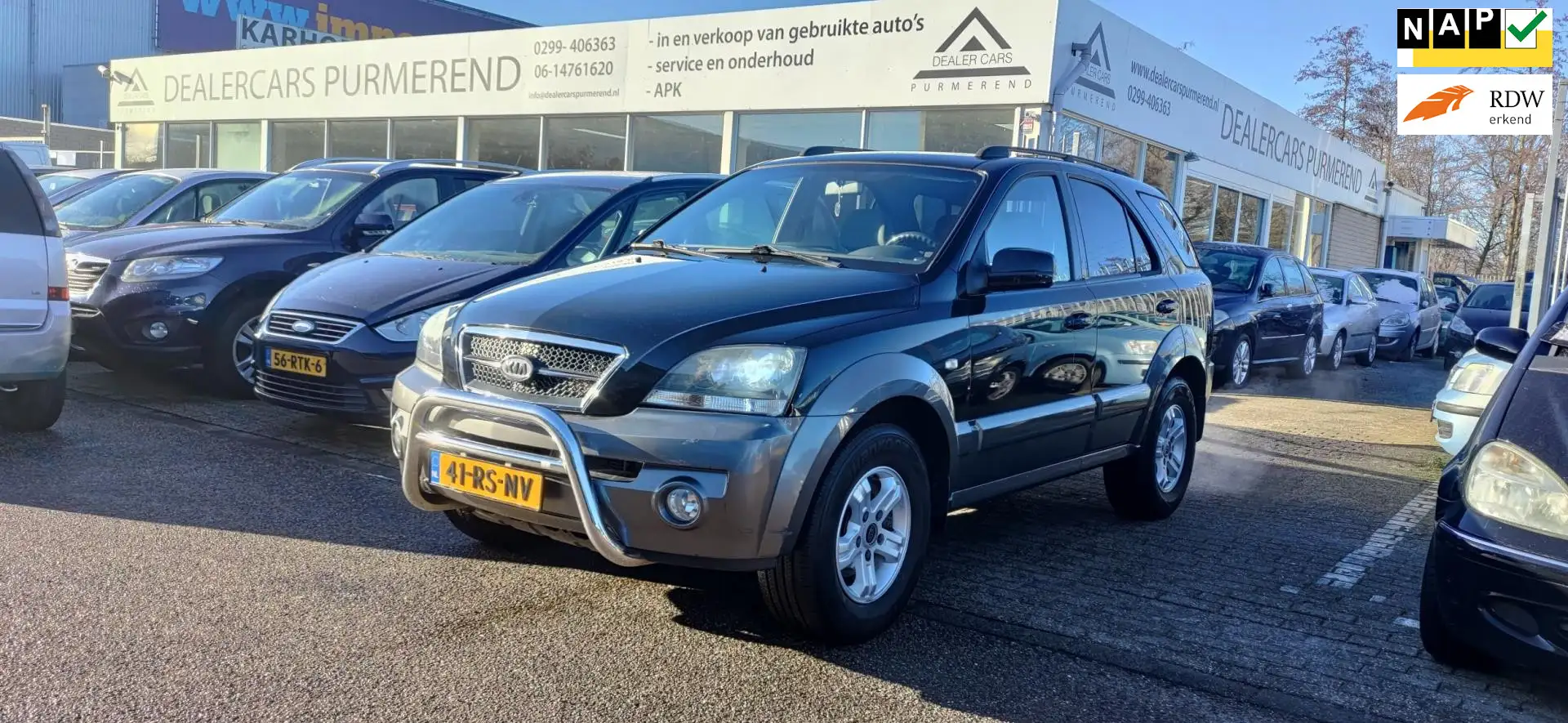 Kia Sorento 2.4i X-treme Zwart - 1