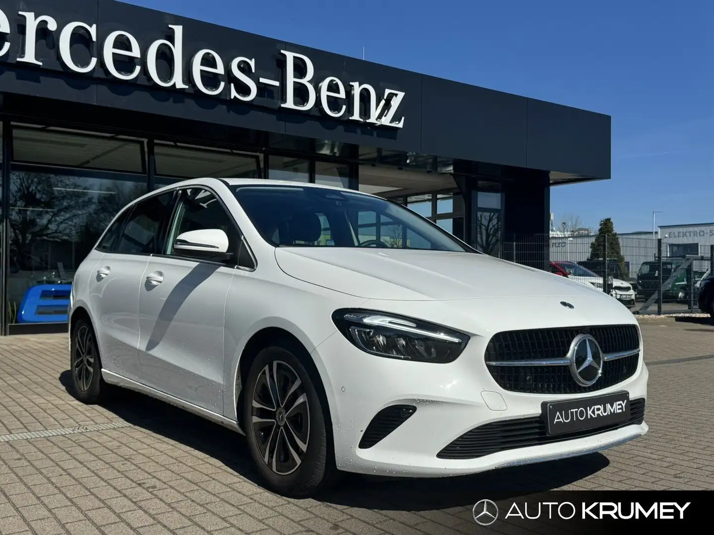 Mercedes-Benz B 200 Progressive+Klima+LED+Sitzhzg.Navi/Autom. Weiß - 2