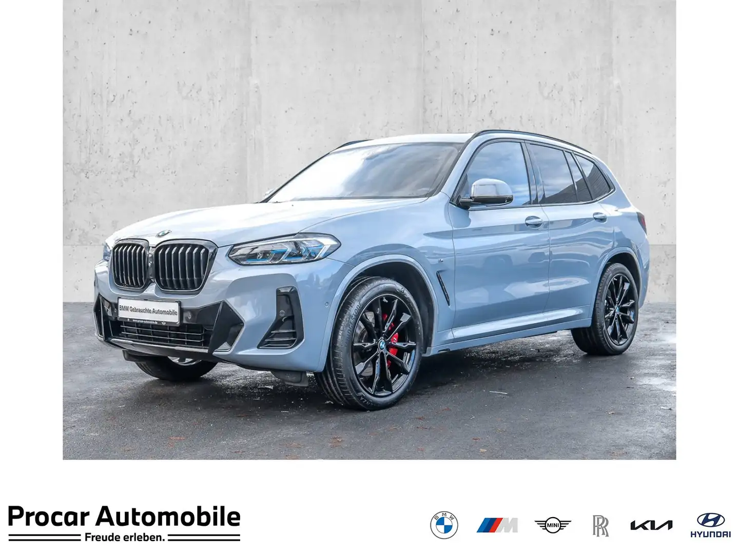BMW X3 xDrive30d M Sport PANO RFK NAVI Standh. LED Grau - 1