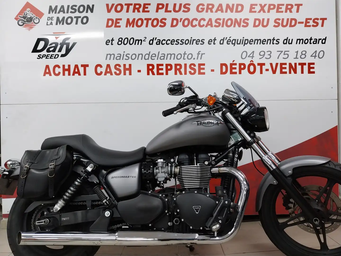 Triumph Speedmaster Gris - 1