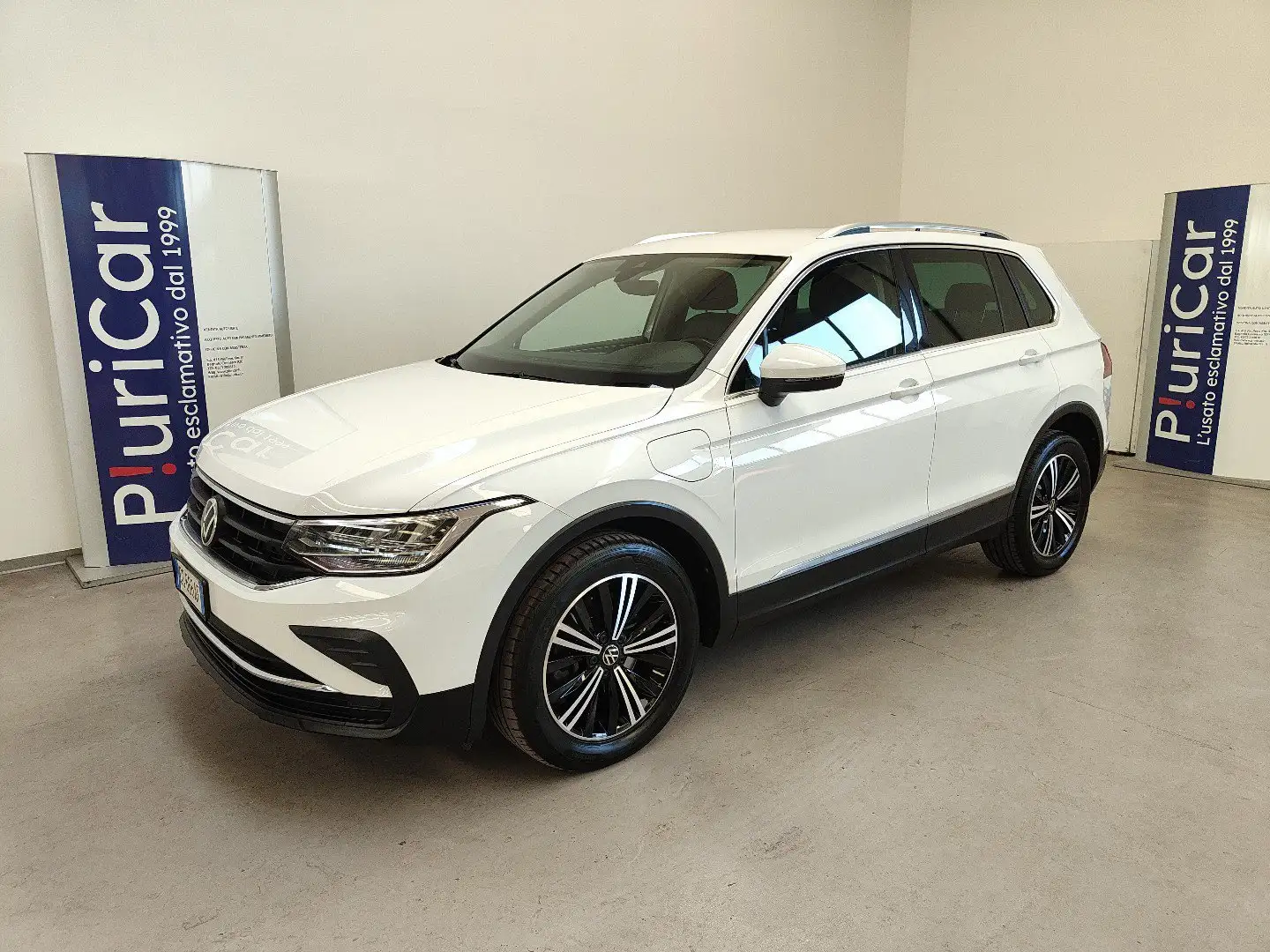 Volkswagen Tiguan 1.4 TSI eHYBRID DSG Adaptive Cruise Navi Cerchi18 Bianco - 1
