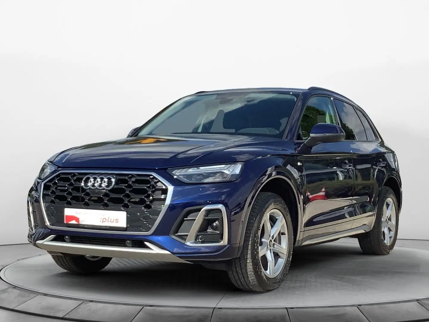 Audi Q5 50 TFSI e q. S-Tronic, AHK, Tour+Parken, Matr Blauw - 2