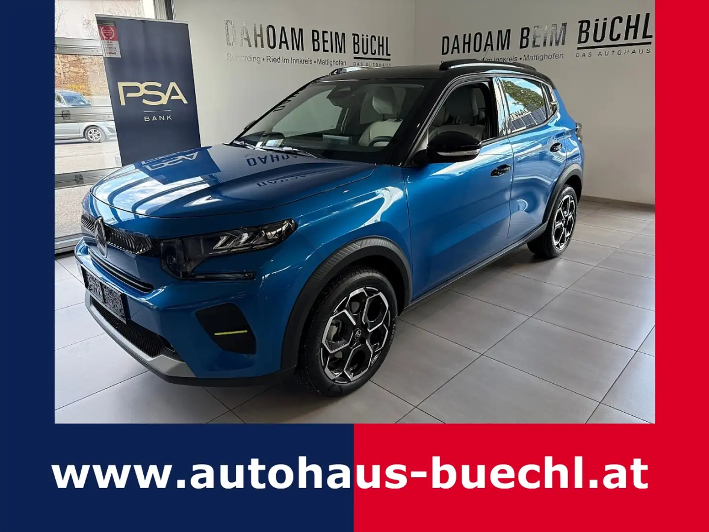 Citroen C3 PureTech 100 S&S 6-Gang-Manuell Max Blau - 1