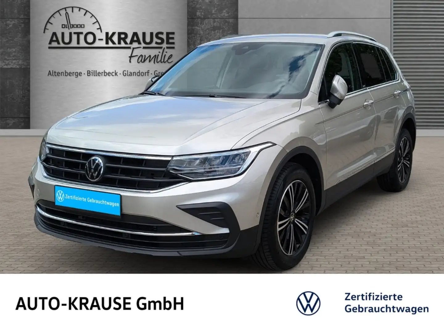 Volkswagen Tiguan 2.0 TSI DSG Move 4Motion OPF AHK-klappbar Navi Zilver - 1
