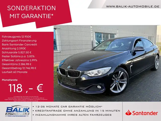 BMW 418 d 4 Gran Coupe*EURO6*LEDER*MWST AUSWEISBAR*