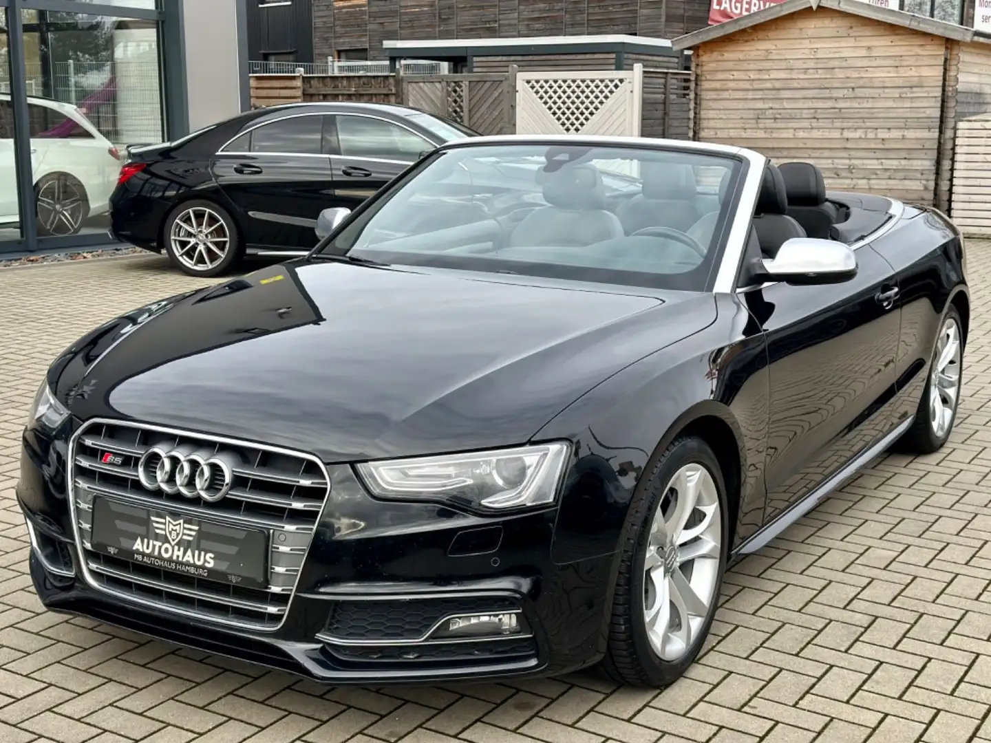 Audi S5 Cabriolet 3.0 TFSI Quattro,LED,Facelift,VOLL Černá - 1