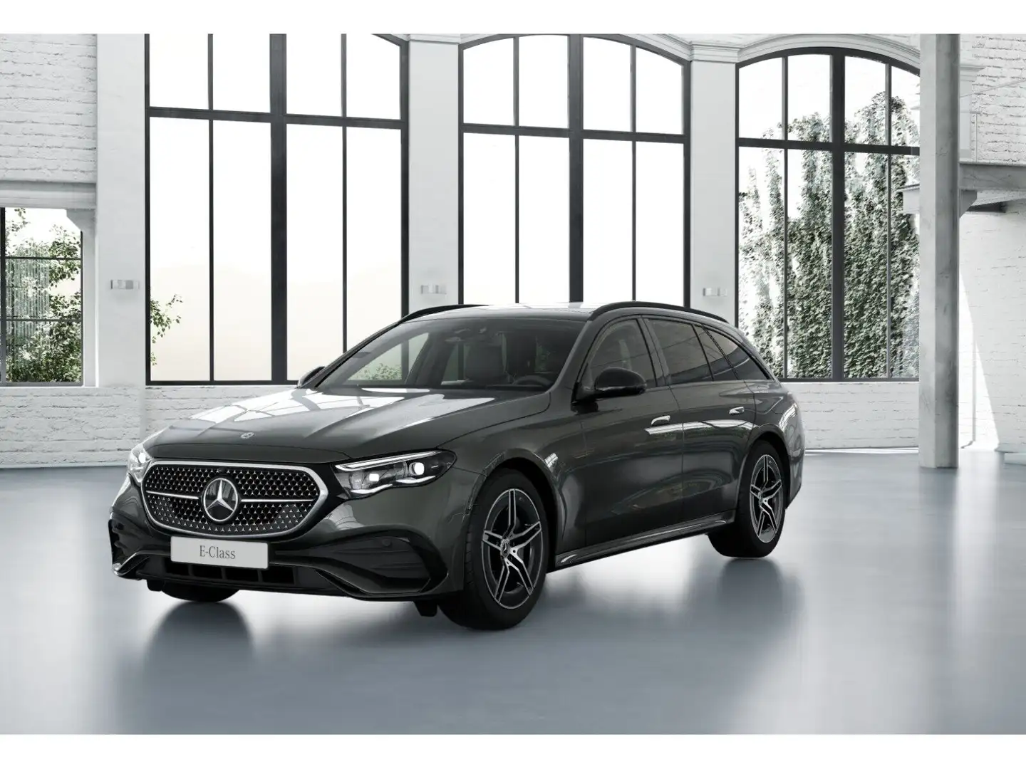 Mercedes-Benz E 300 e T AMG-Sport/Pano/AHK/Night/Winter/Totw Grau - 1