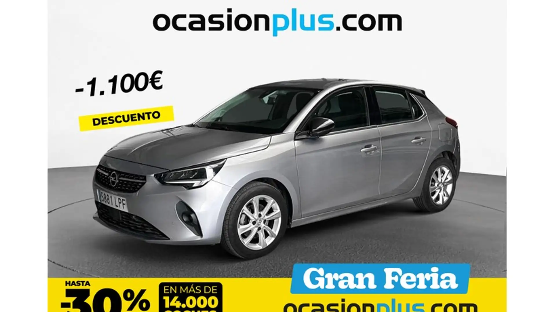 Opel Corsa 1.2T XHL S/S Elegance 100 Gris - 1