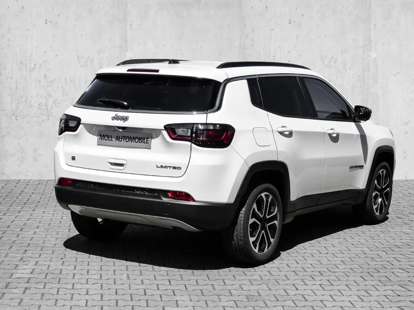Jeep Compass Limited E-HYBRID PREMIUM & WINTERPAKET Blanc - 2