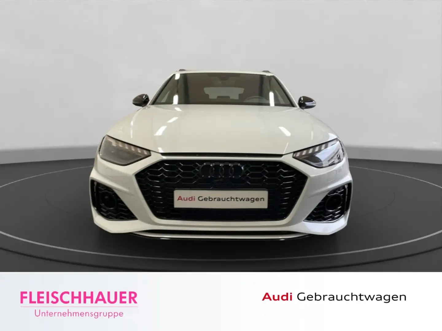 Audi RS4 Avant quattro AHK-klappbar El. Panodach Navi Leder Blanco - 2