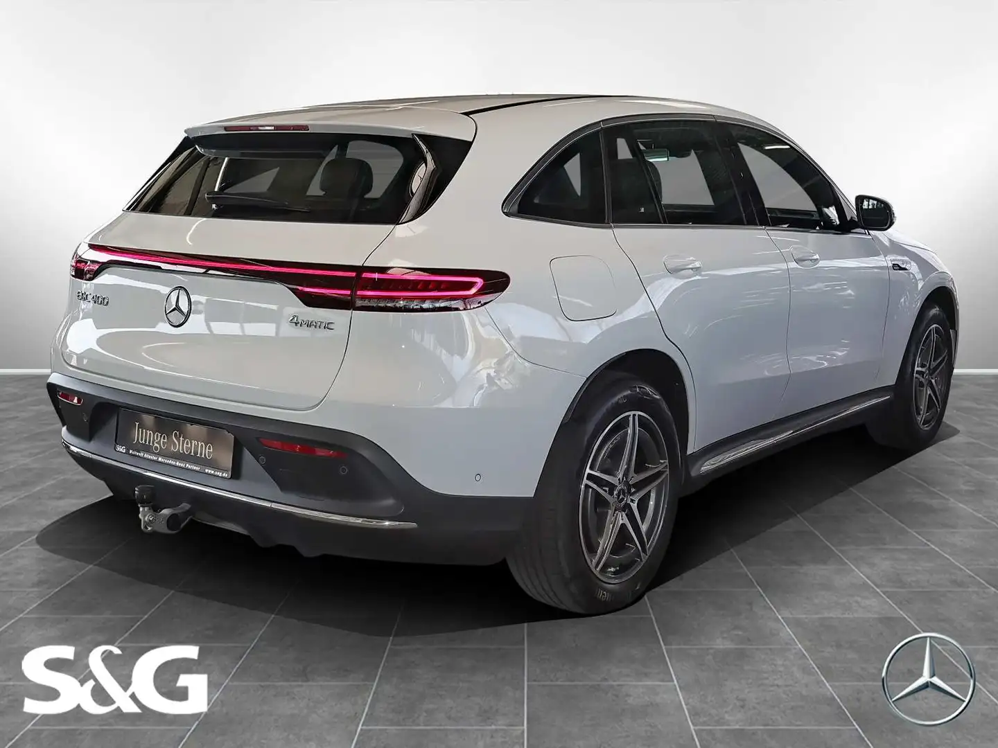 Mercedes-Benz EQC 400 4MATIC AMG AHK+19 ZOLL+HEAD UP+DISTRONIC Wit - 2
