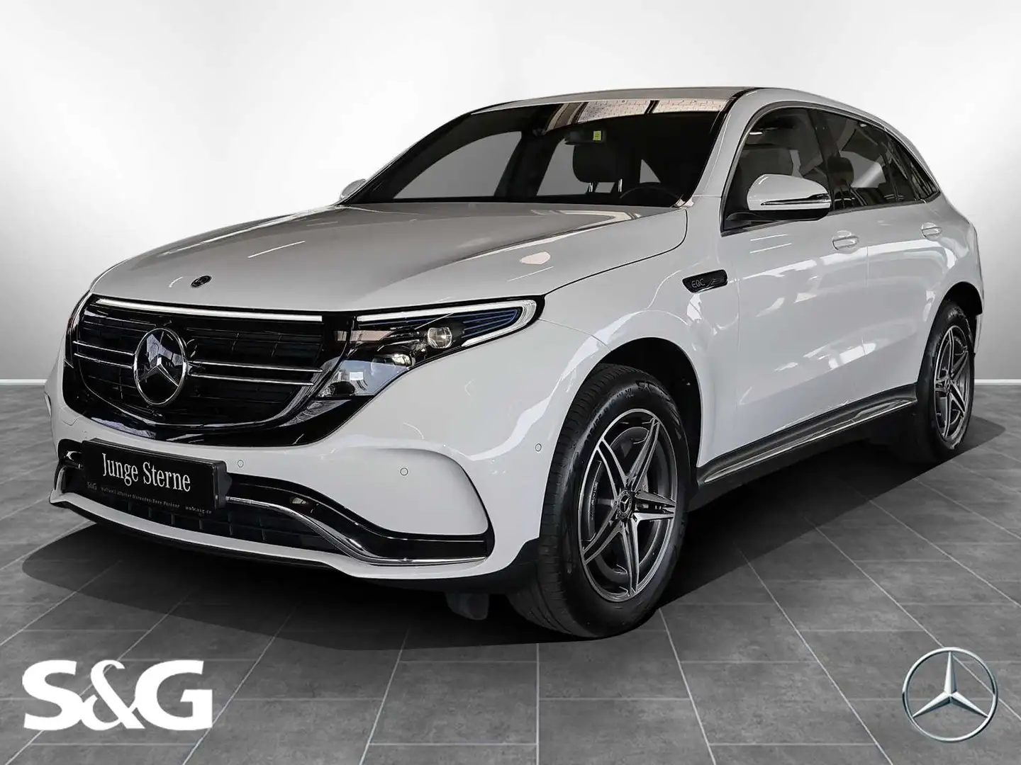 Mercedes-Benz EQC 400 4MATIC AMG AHK+19 ZOLL+HEAD UP+DISTRONIC Wit - 1