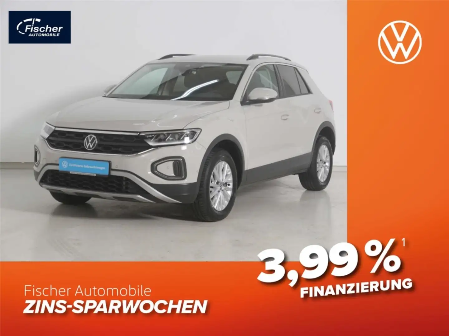 Volkswagen T-Roc 2.0 TDI Life DSG LED/NAV/RFK/PDC/DC/SH Grau - 1