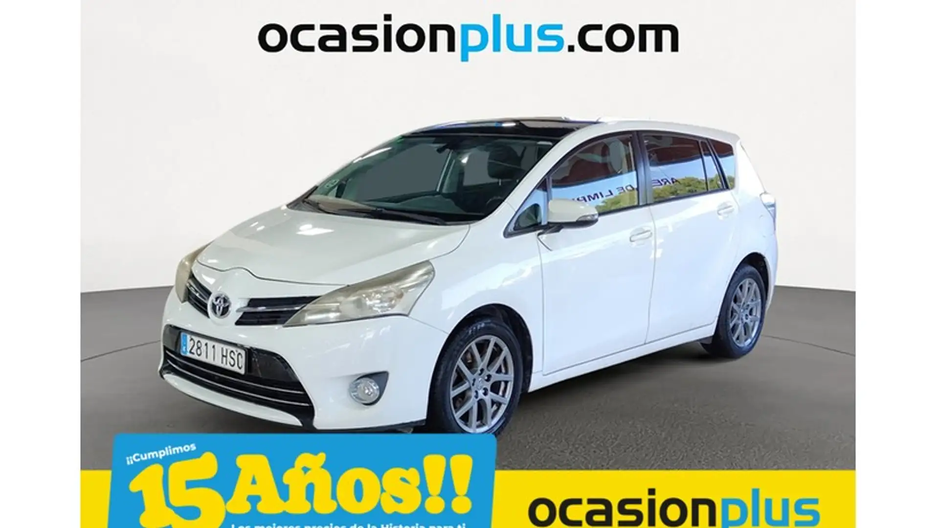 Toyota Verso 2.0D Active 120 5pl. Blanc - 1