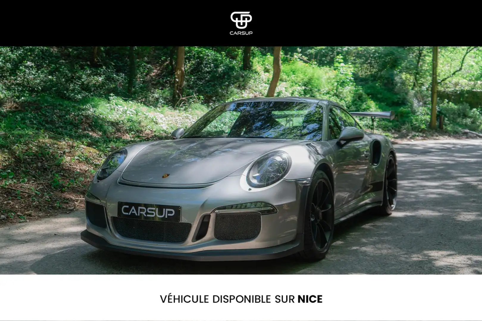 Porsche 911 GT3RS - Moteur 12.000km Porsche Approved - 991.1 G Gris - 2