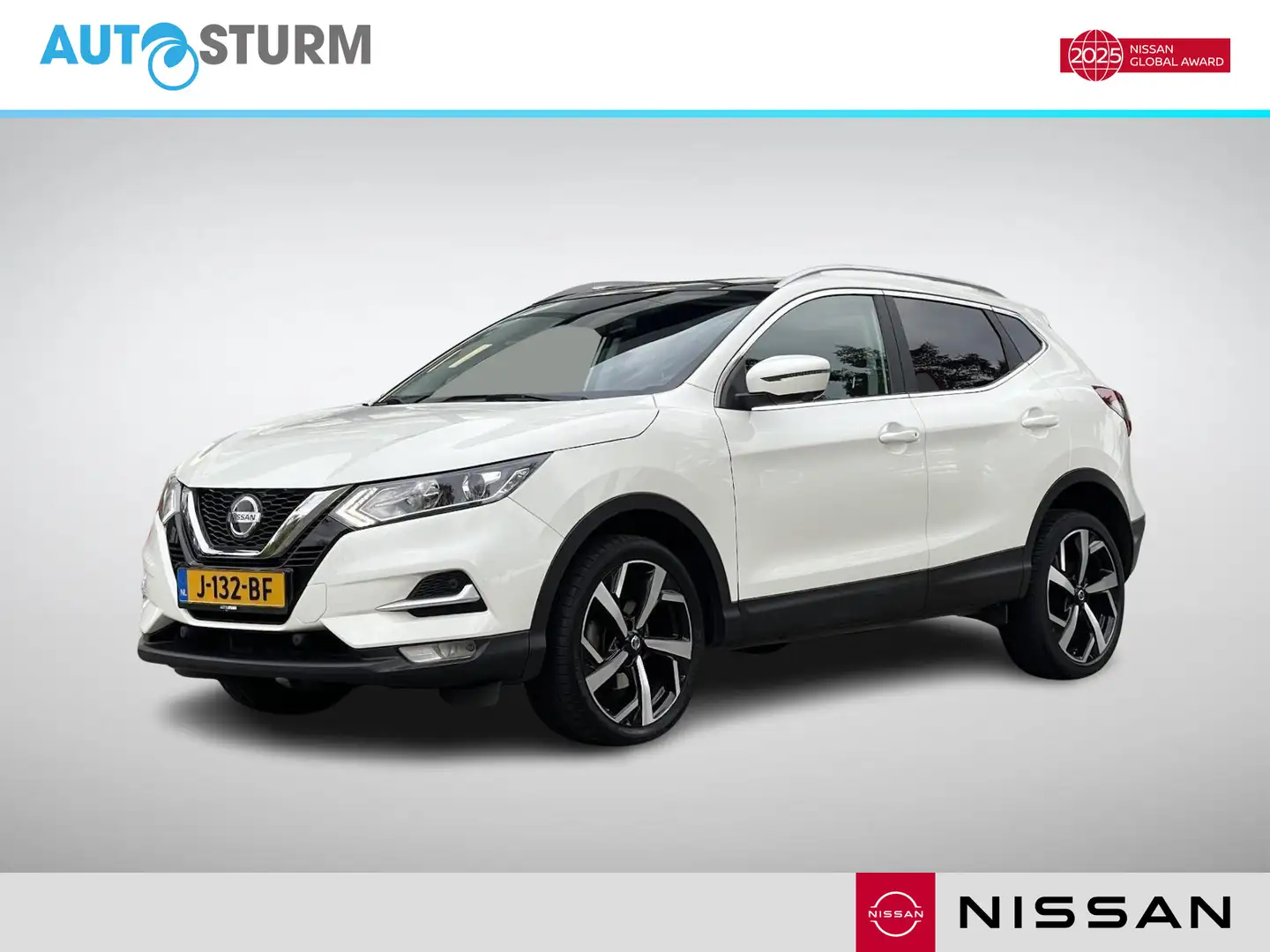 Nissan Qashqai 1.3 DIG-T N-Connecta Design Pack + 19'' Velgen Blanc - 1