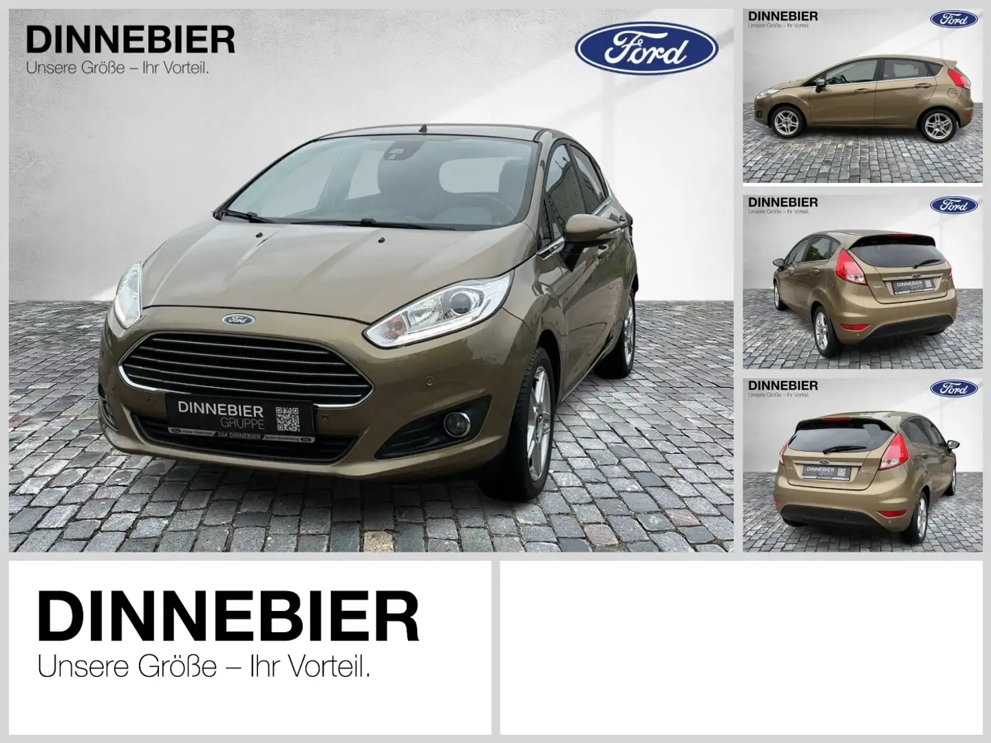 Ford Fiesta Titanium Fernlichtass. LM Brun - 1