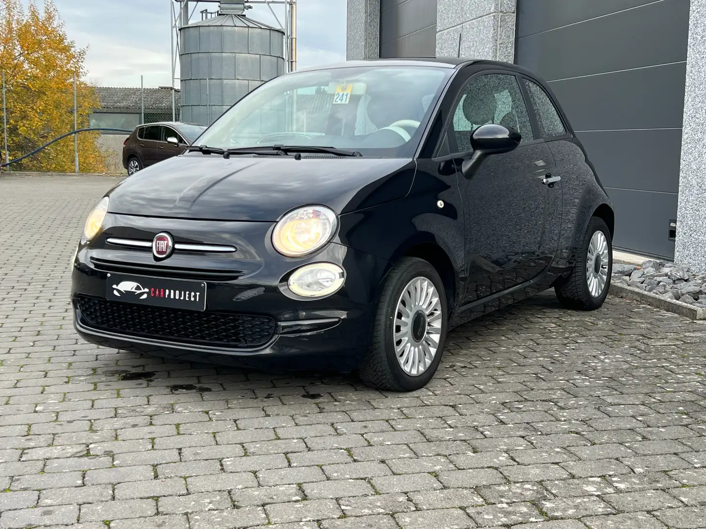 Fiat 500 500 1.2i**MARCHAND ou EXPORT**GPS/PDC ARR/AC/ Noir - 1