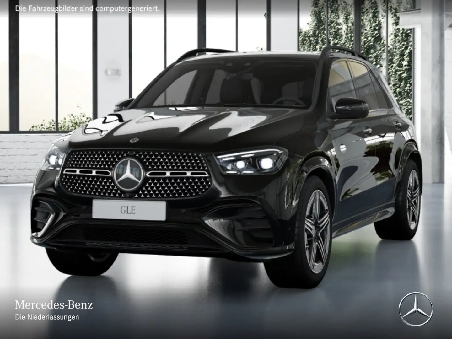 Mercedes-Benz GLE 400 e 4M AMG+NIGHT+PANO+360+AHK+MULTIBEAM+HUD Zwart - 2