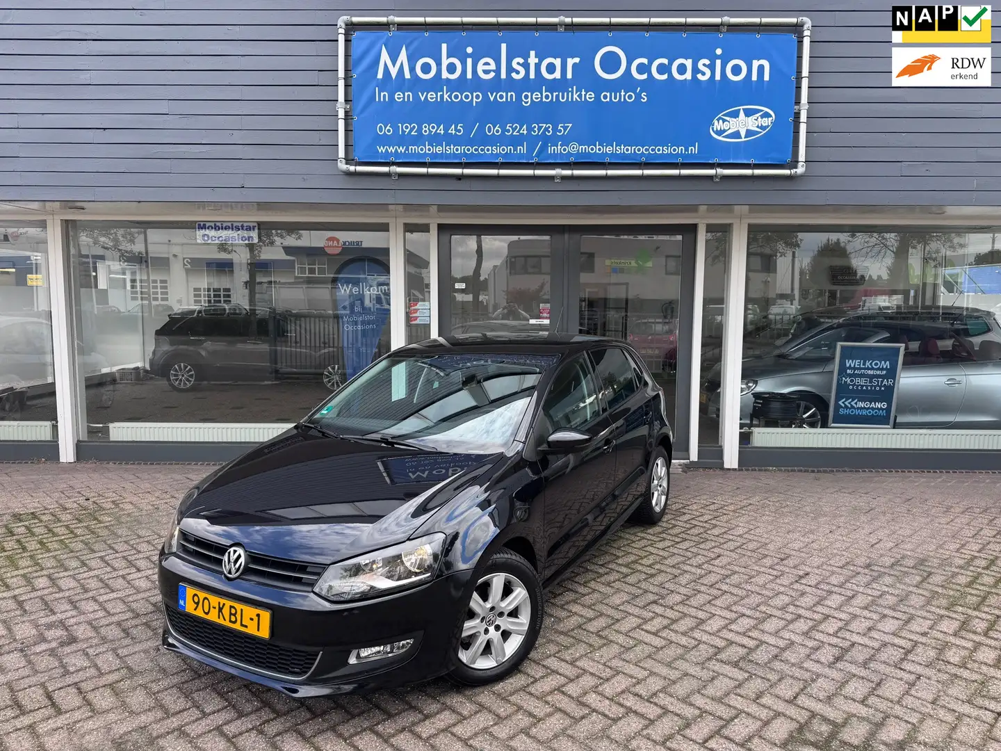 Volkswagen Polo 1.4-16V Highline / Automaat / nieuwe APK / Onderho Zwart - 1
