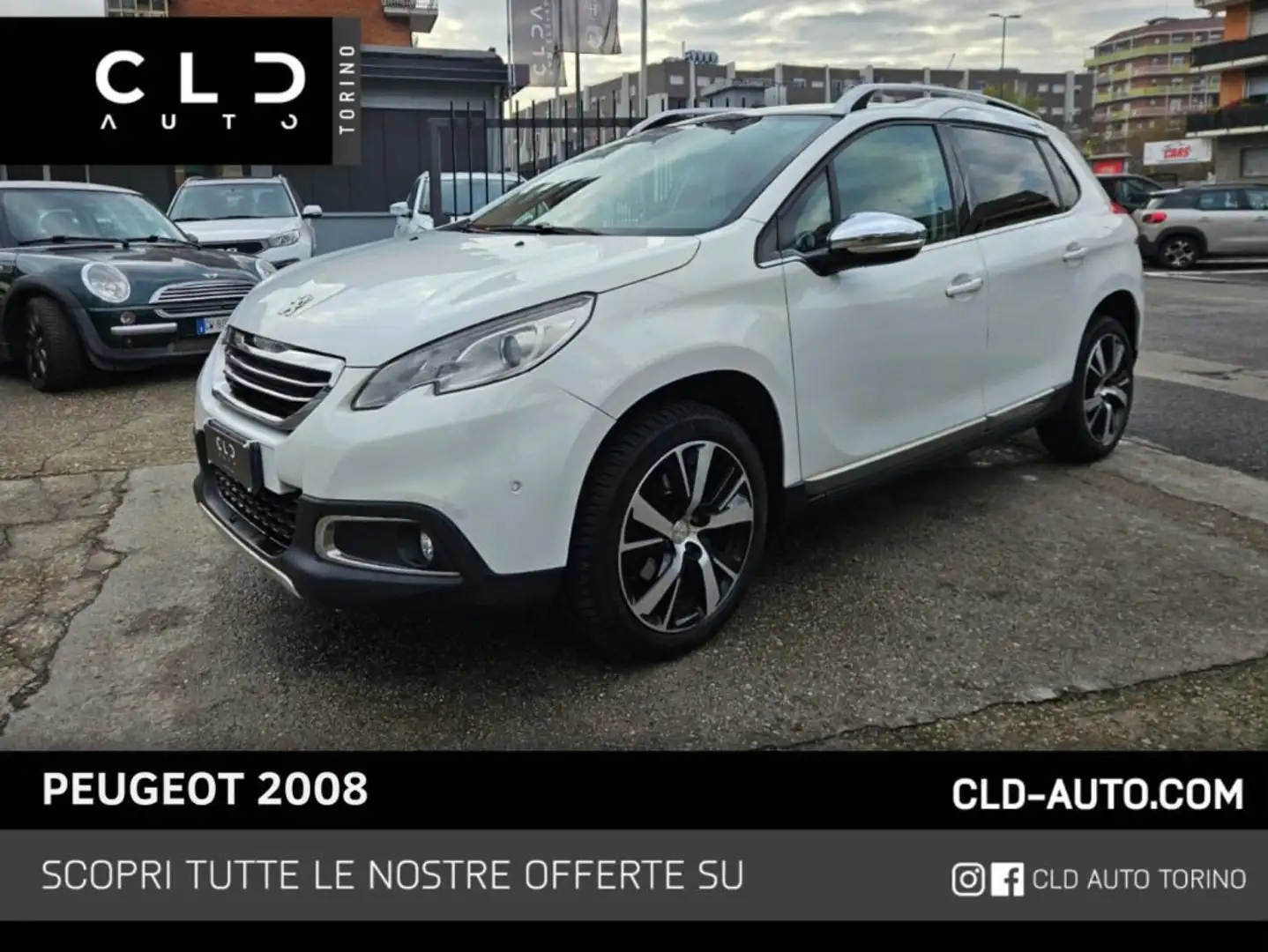 Peugeot 2008 1° serie 1.6 e-HDi 115 CV Stop&Start Allure White - 1