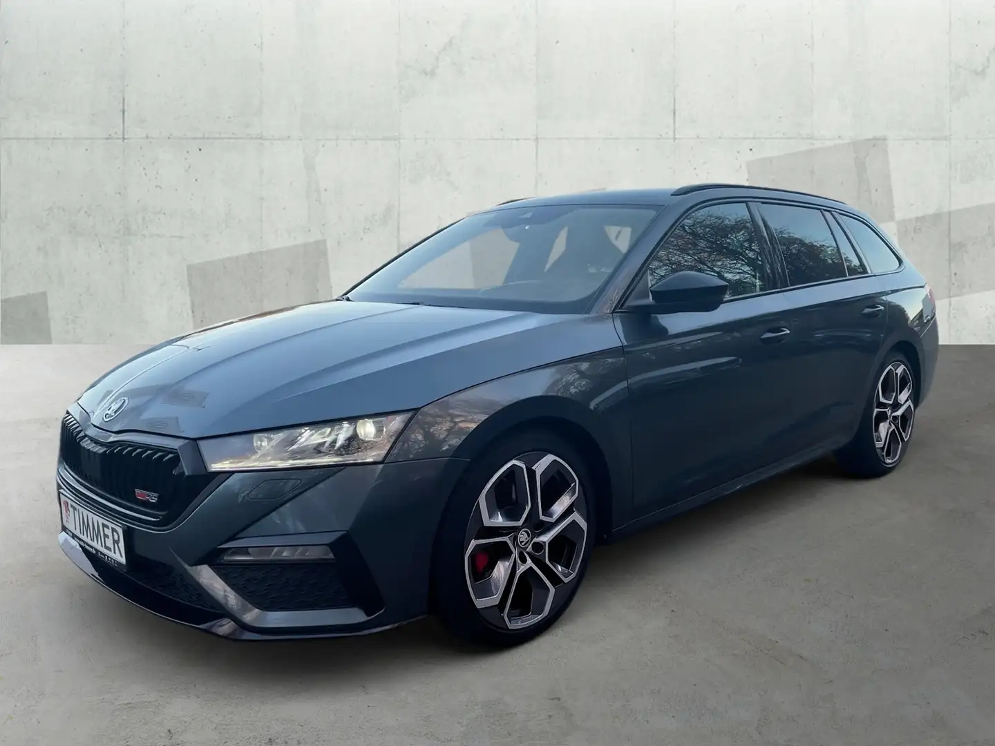 Skoda Octavia Combi 2.0 TDI DSG RS PLUS +AHK +HuD +MATRIX +ACC Gris - 2