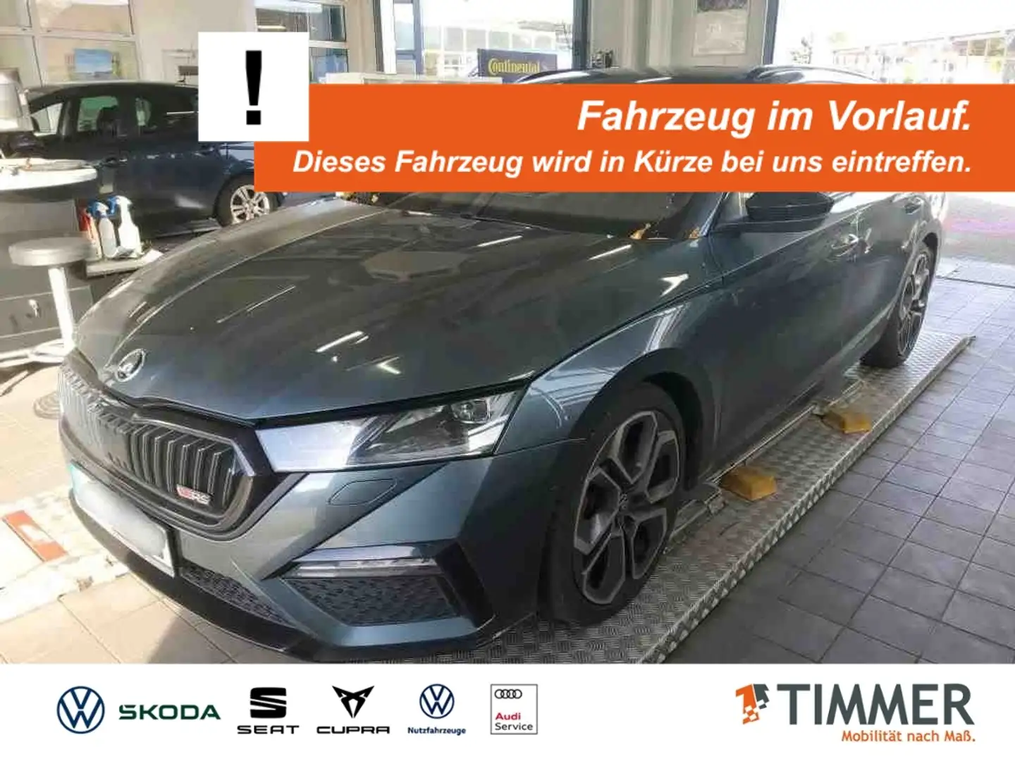 Skoda Octavia Combi 2.0 TDI DSG RS +AHK +HuD +MATRIX +ACC +RKAM Gris - 1