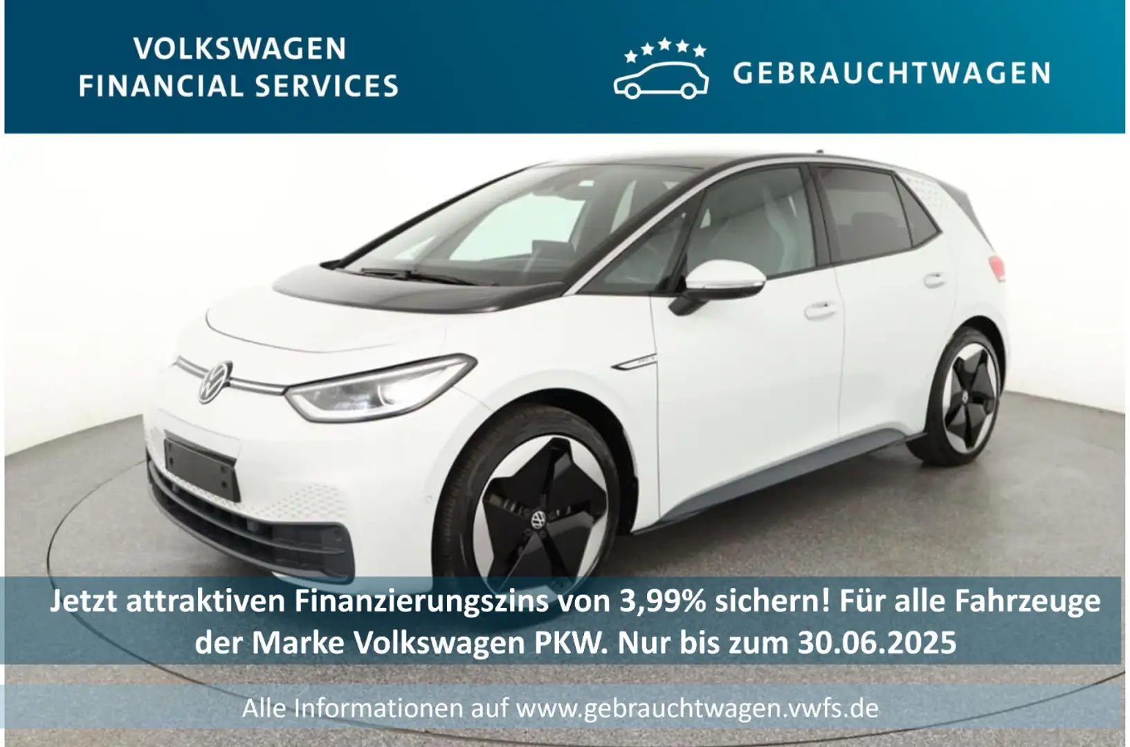 Volkswagen ID.3 Pro S 150kW RFK*PDC*Tempo*Klima*NAV*SH Blanc - 1