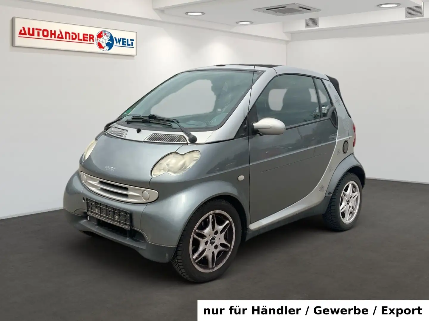 smart forTwo Cabrio AT 0.6 passion Leder Klima SHZ Grau - 1