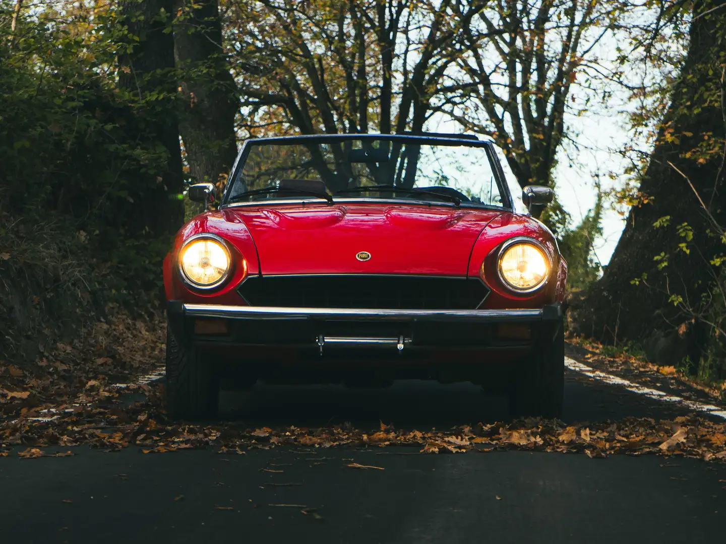 Fiat 124 Spider CS Spider America Pininfarina Rosso - 1