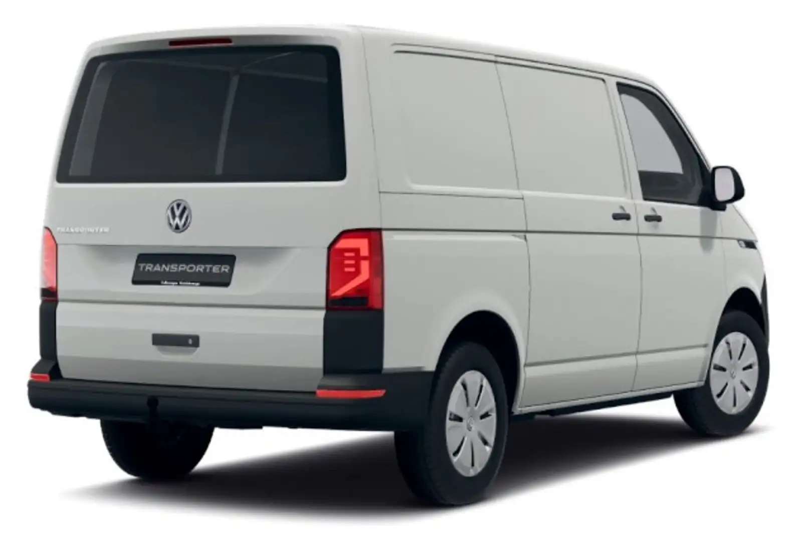 Volkswagen Transporter 6.1 Kasten 2.0 TDI AHK+HHC+KLIMA Blanc - 2