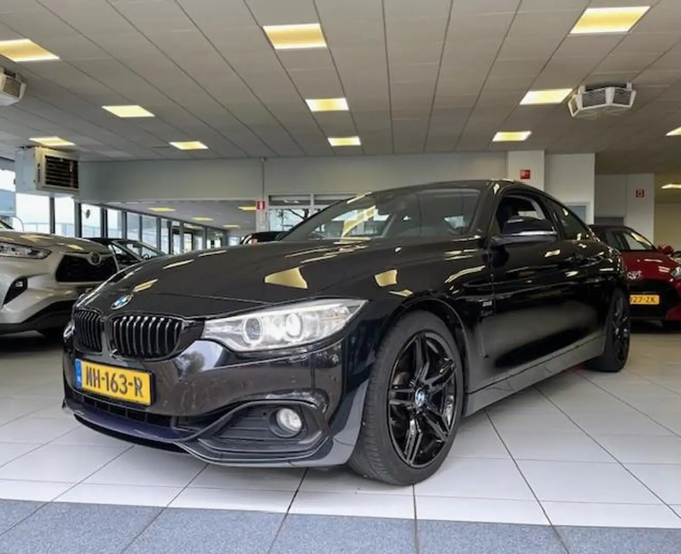 BMW 435 4-serie Coupé 435i M Sport/306 PK/Navi/Leder/Autom Noir - 1