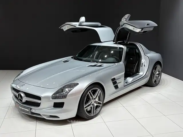 Mercedes-Benz SLS Flügeltürer, Deutsches Auto aus 1. Hand