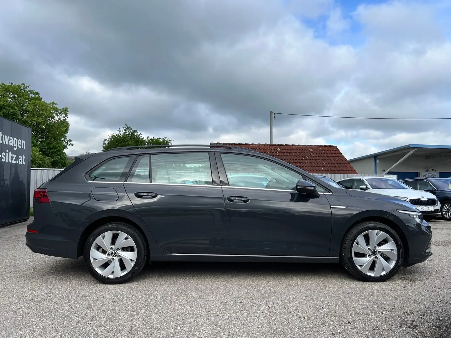 Volkswagen Golf Variant 2,0 TDI Style DSG Grau - 2