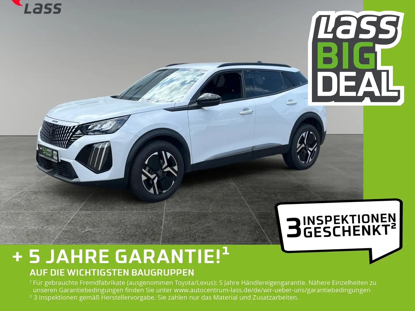 Peugeot 2008 1.2 PureTech 130 Allure +LED+Klima+Automatik Bianco - 1