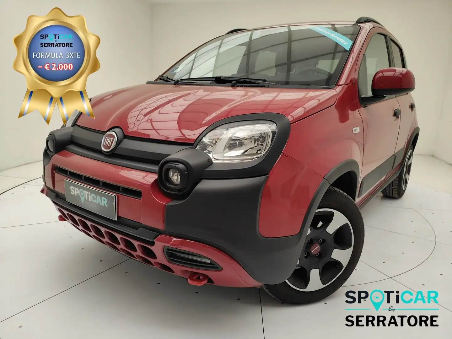 Fiat Panda Panda III 2021 Cross Panda 1.0 firefly hybrid Cro Rosso - 1