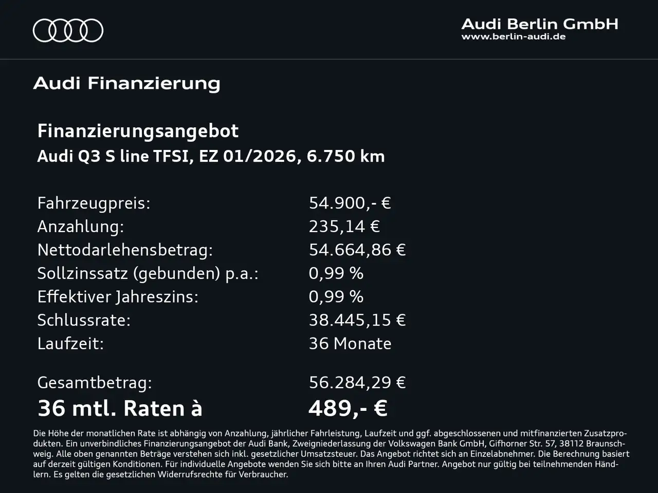 Audi Q3 S line 45 TFSI qu. S tr. 2