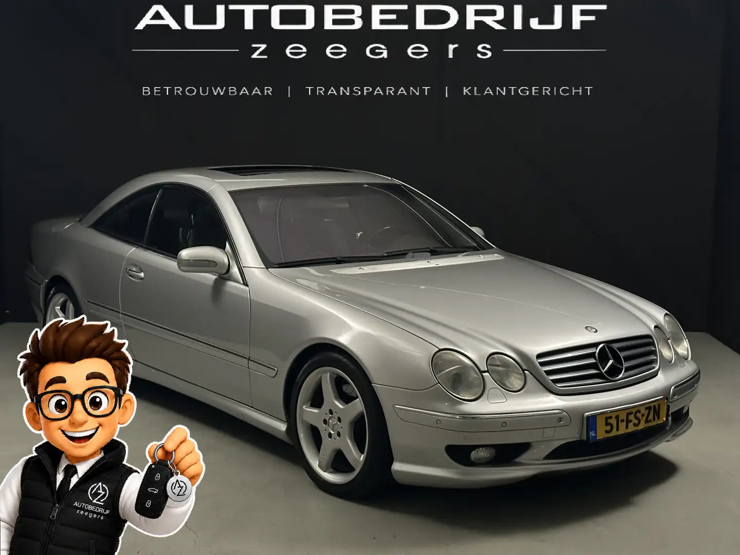 Mercedes-Benz CL 55 AMG *Coupe*Well-Kept*Heatseat*Full Leather* Grau - 1