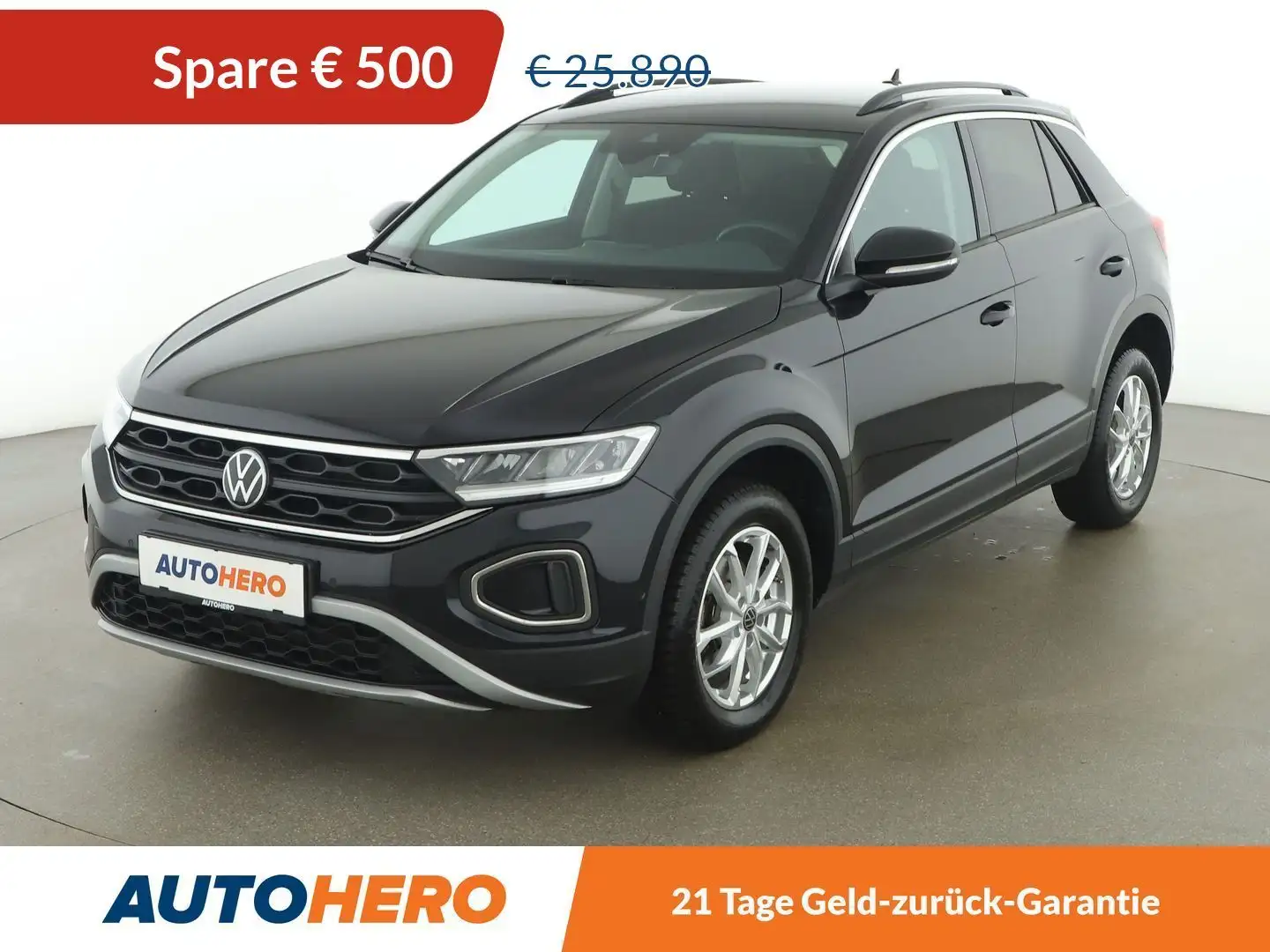 Volkswagen T-Roc 2.0 TDI Life Schwarz - 1