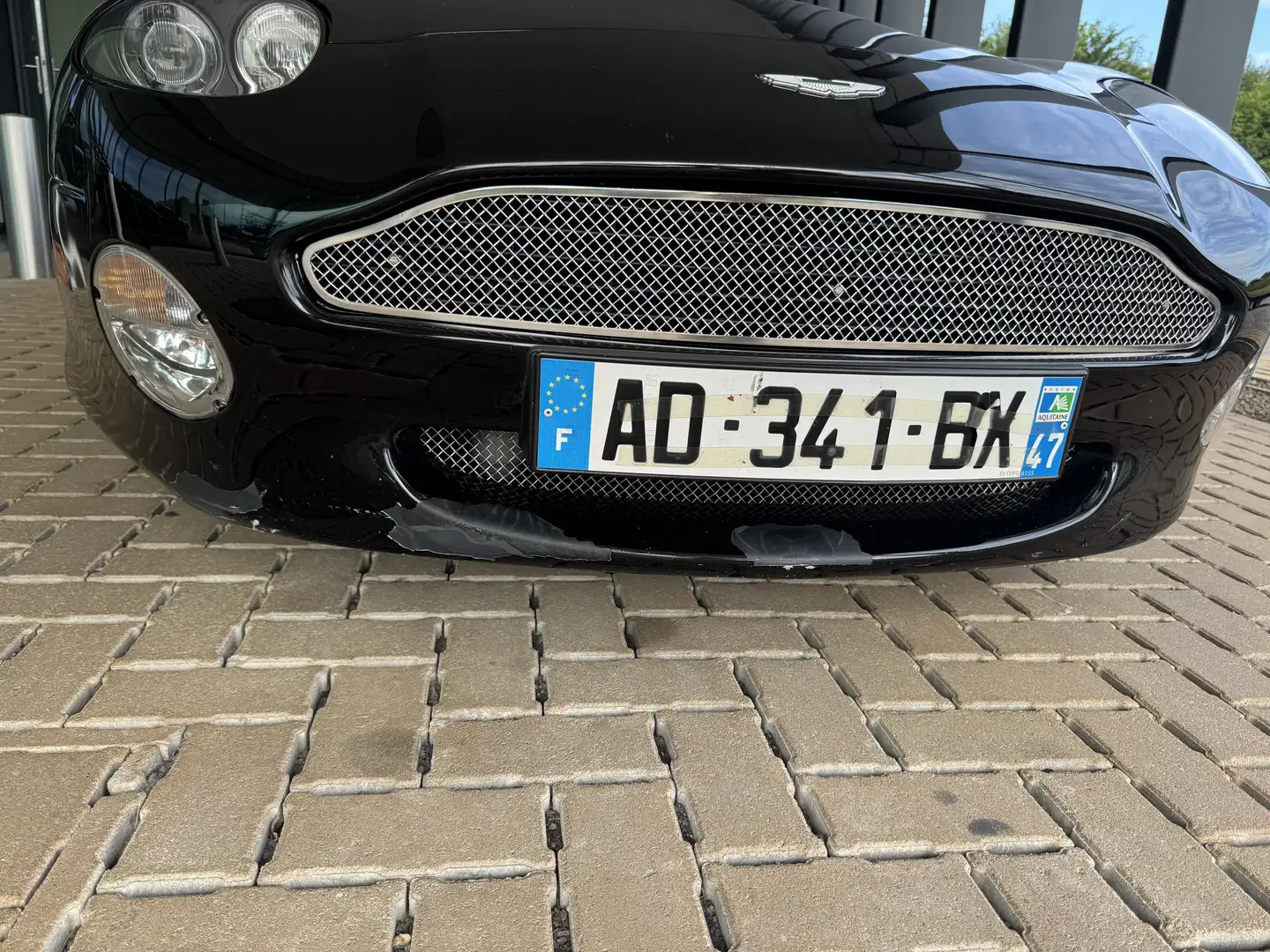 Aston Martin DB7 DB7 Vantage Volante 5.9i V12 48v Schwarz - 2