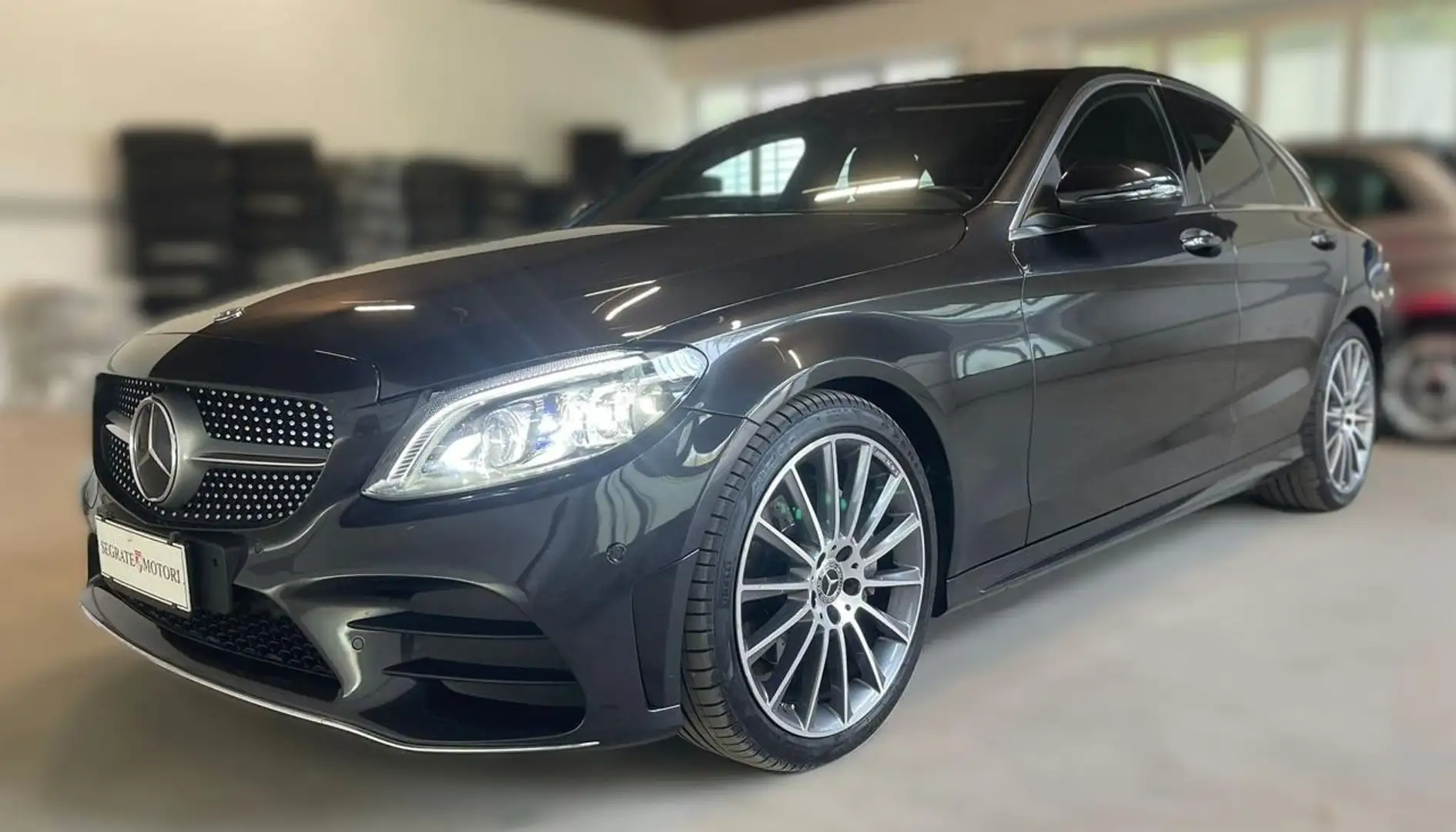 Mercedes-Benz C 200 Auto EQ-Boost Premium Grigio - 1