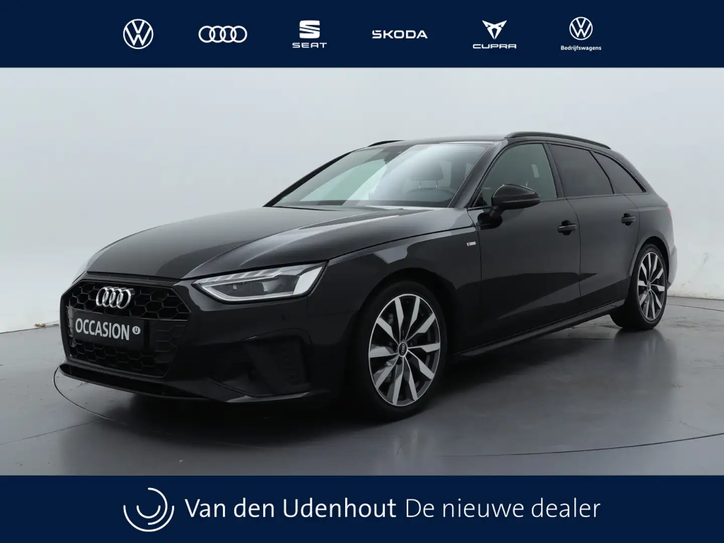 Audi A4 Avant 35 TFSI S edition Competition | Zwart optiek Noir - 1