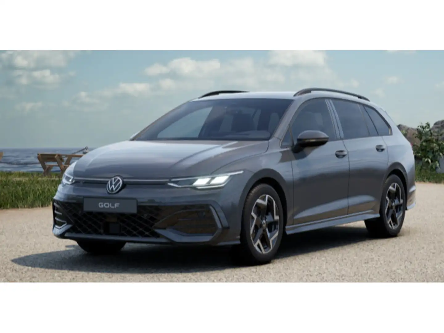 Volkswagen Golf Variant R-Line 1.5 eTSI DSG NAVI EINPARKH Grau - 2