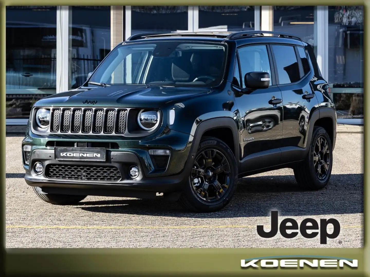 Jeep Renegade 1.5T E-hybrid Automaat North Star PANORAMADAK / CL Green - 1