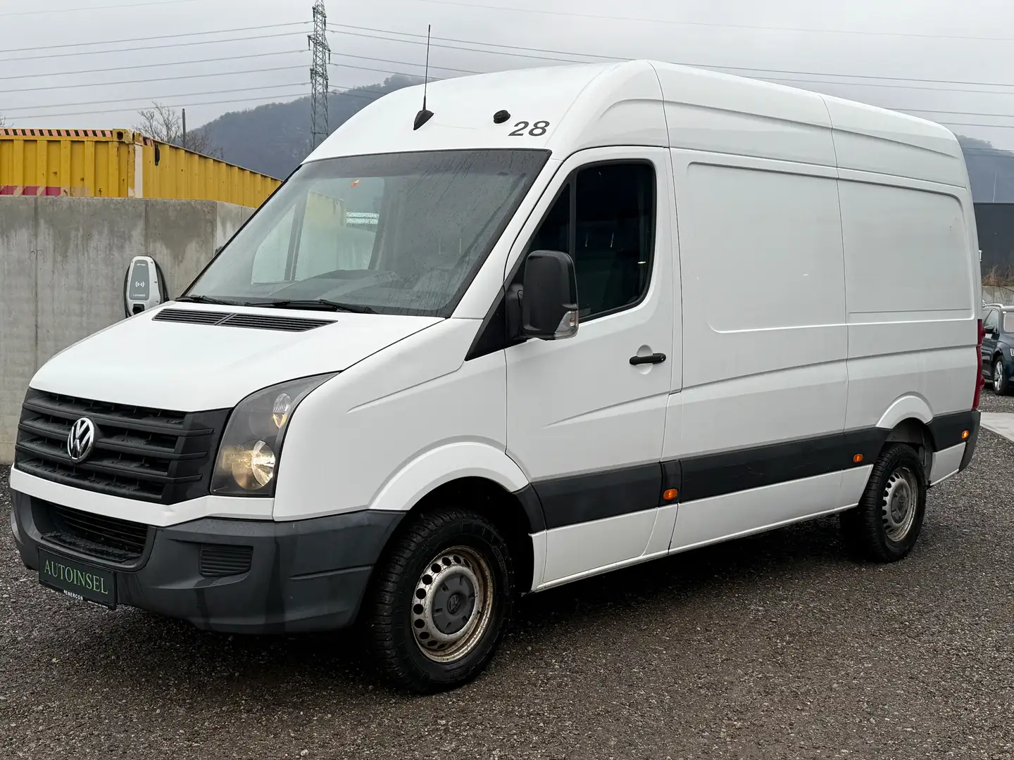 Volkswagen Crafter L2H2 Hochdach+Tempomat+MwSt. Ausweisbar Weiß - 2