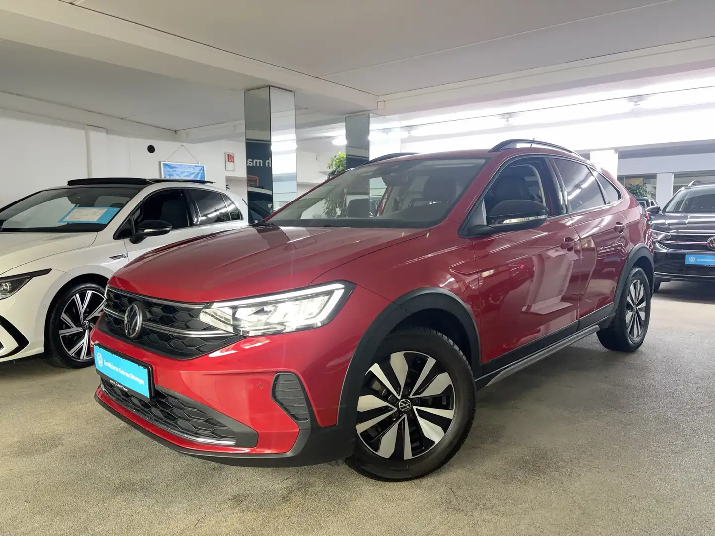 Volkswagen Taigo 1.0 TSI Goal 2,49%+LED+PDC+ACC+NAVI+LM-Felgen Rot - 1
