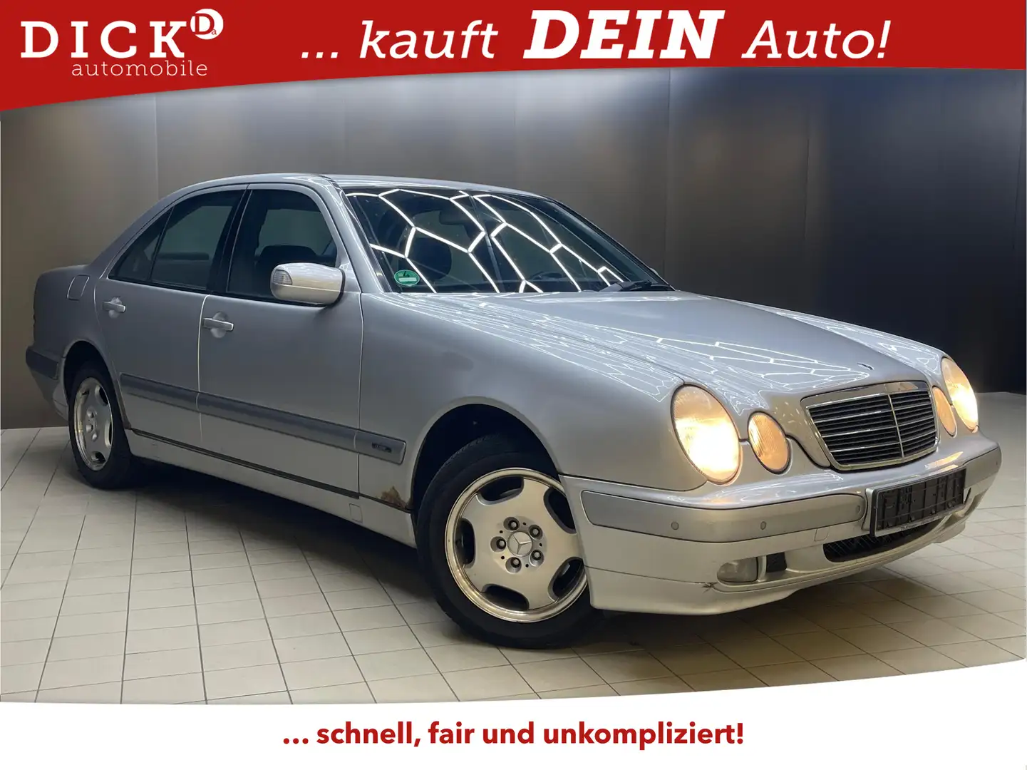 Mercedes-Benz E 280 Aut. 4Matic MEMO+SITHZ+KLIMA+TEMP+MFL+PDC+ Gümüş rengi - 1